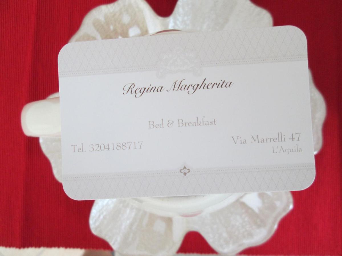 B&B Regina Margherita LʼAquila Buitenkant foto